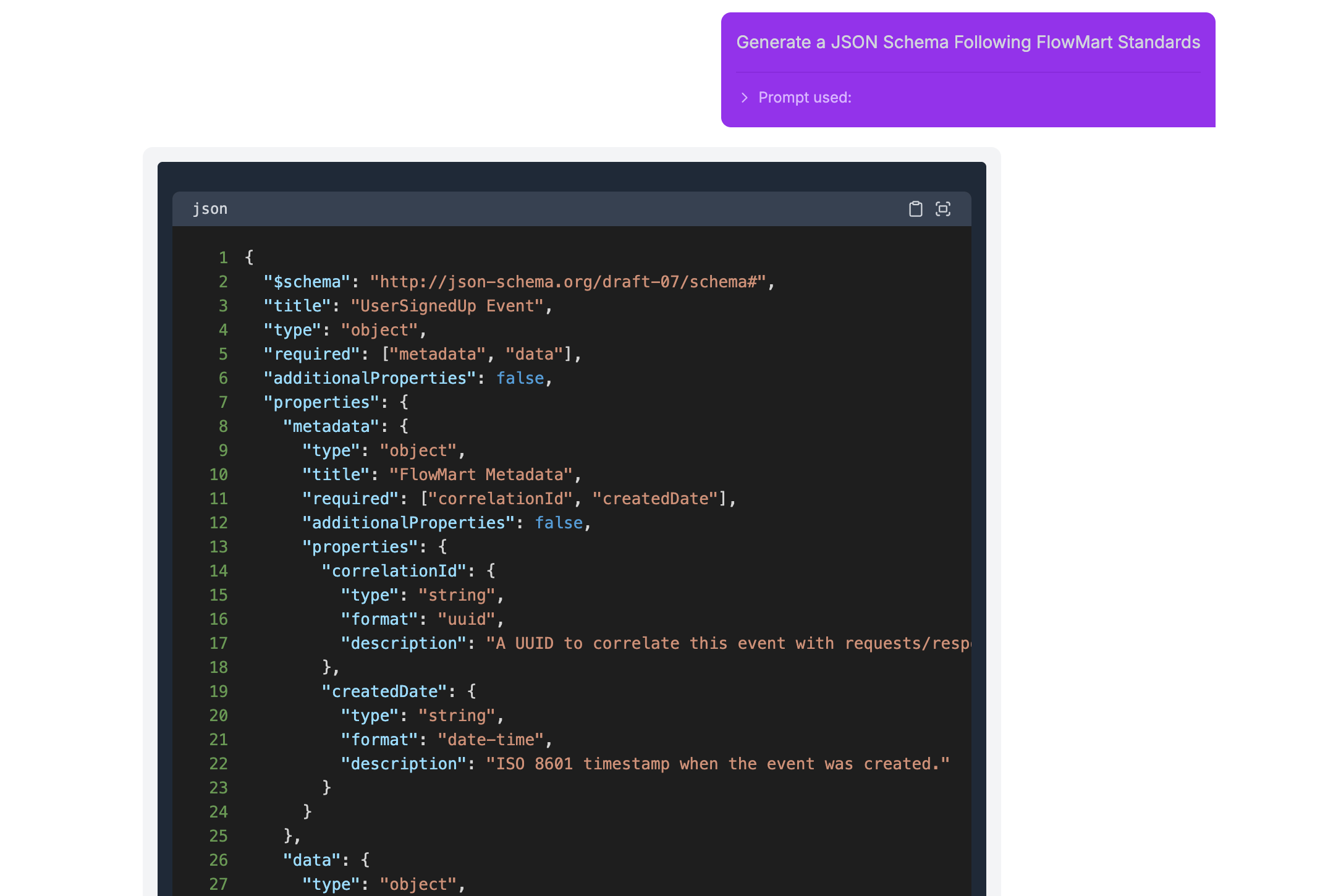 EventCatalog OpenAI Example